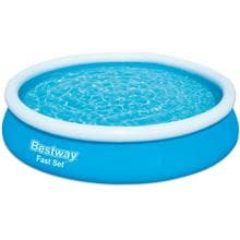 Bestway 57273 Fast Set Quick-Up Pool, 366x76cm, rund, blau
