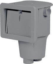Peraqua Ocean Deluxe PT Skimmer, ABS, PVC, 8m³/h, grau