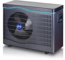 Gre Inverter-Wärmepumpe Poolheizung Pools von 30 bis 75m³, schwarz