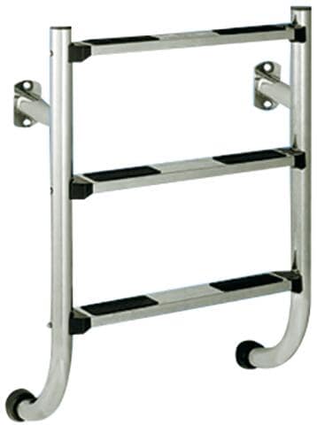 Pooleiter aus Edelstahl, zweiteilig, 3 Stufen, Flansch, Unterteil, AISI 304