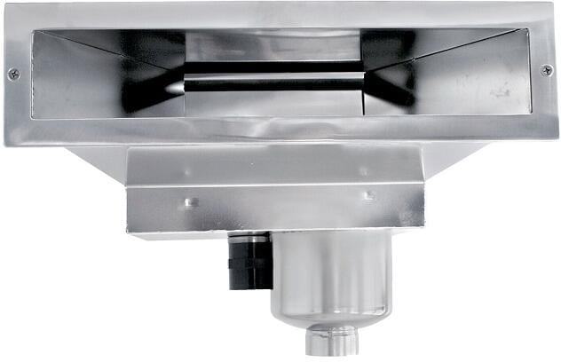Behncke B500 Slim Skimmer Oberflächensauger, 454mm, 8–15m³/h, Edelstahl