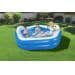 Bestway Family Fun Quick-Up Pool, 213x206x69cm, rechteckig, blau