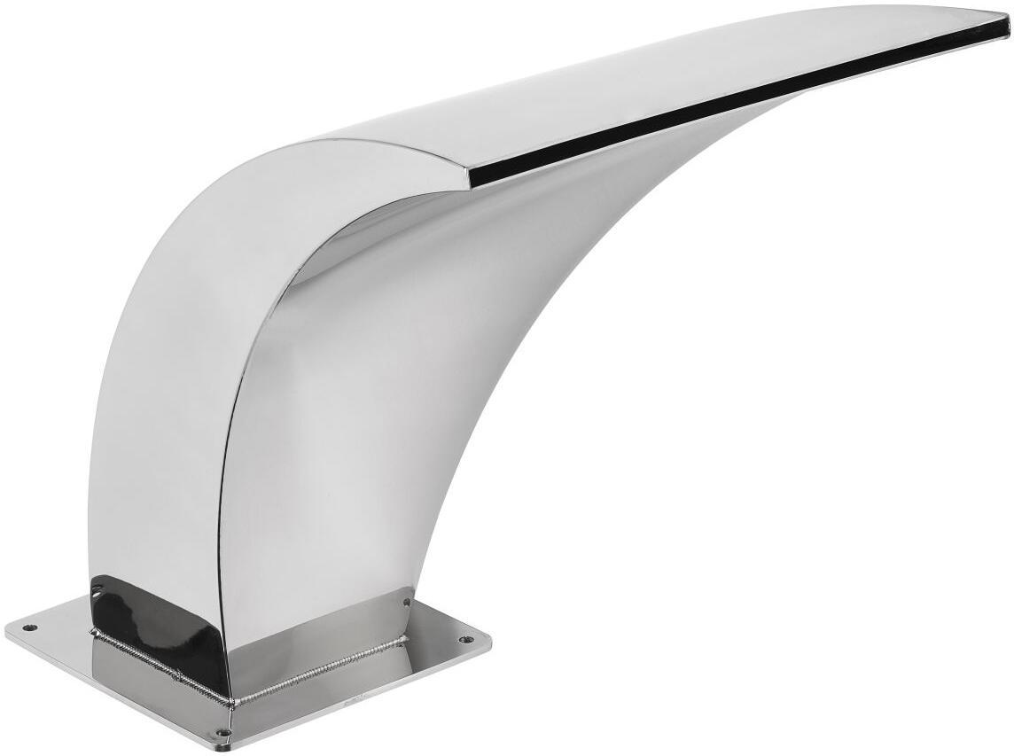 Vagner Pool Welle Schwalldusche, Wasserfall, 380mm, Edelstahl V4A
