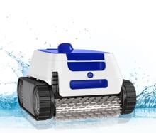 Gre ER 230 elektrischer Poolroboter, Bodenreiniger für Pools bis 36m², weiß
