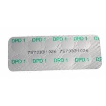 hth Ersatz-Tabletten für Pooltester Wasseranalyse Chlor, DPD 1, 100 Stück