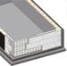 Trend Pool Trendstone Styroporpool Premium Set, 700x350x150cm, rechteckig, EPS40, Innenhülle hellgrau, Treppe Variofit 58 links mit Sitzbank, Sandfilteranlage