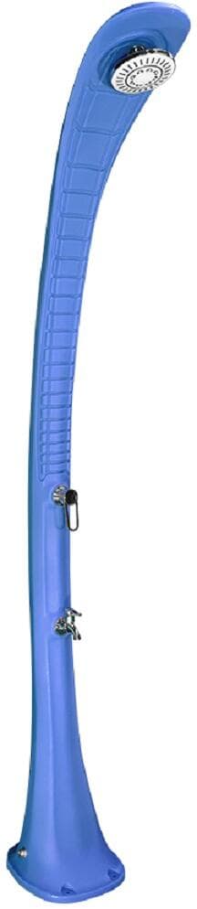 Formidra Cobra Solardusche, Kalt- und Warmwasserdusche, 32 Liter, blau
