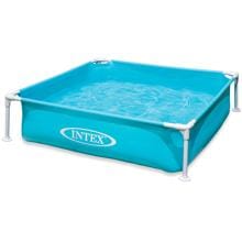 Intex Mini Frame Pool, 122x30cm, 342 Liter, blau