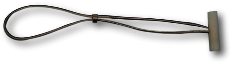 BAC Pool Systems Gummispanner mit Griff und Bierde für Rollschutz, Länge 32cm