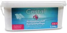 Cristal Aktivsauerstoff Komplettpflege 5 in 1, Granulat, 20m³, 8 Beutel, 2,24kg