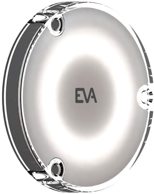 EVA SubAqua LED Unterwasserscheinwerfer, 40W, 24V DC, Kunststoff, tageslichtweiß, 30m Kabel
