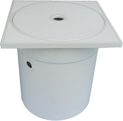 Chemoform Wasserstandsregler für alle Beckenarten, mechanisch, ¾ AG, 250x250mm