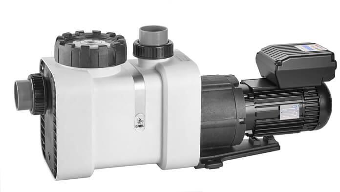 Speck Badu Delta-MK Eco VS Filterpumpe, selbstansaugend, frequenzgesteuert, 31m³/h bei 8m, 1,8/1,4kW, 230V, weiß