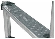 Astral Pool Muro Einbauleiter, eng, 4-stufig, Edelstahl V2A