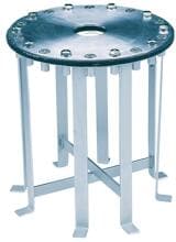 Astral Pool Betoneinbauteil Druckseite für Folienbecken, rund Ø 254mm, Edelstahl V4A