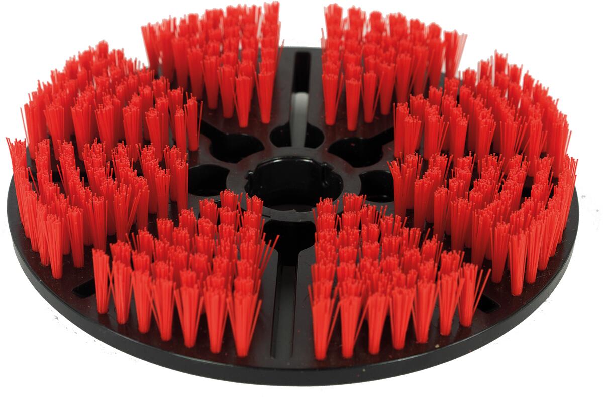 Rössle Vacugrip-Bürste Reinigungsbürste für Biber 22 Schrubber, hart, rot