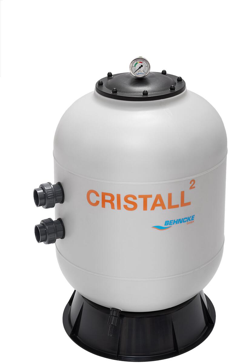 Behncke Cristall² Filterkessel, Ø 600mm, Anschlussverschraubung 1½"