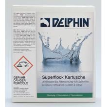 Delphin Superflock Kartusche, Flockungsmittel, 8x125g
