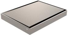 Eichenwald Ideal Plattform für Poolleiter Miami, Waffelblech, 36x46cm, V4A Edelstahl