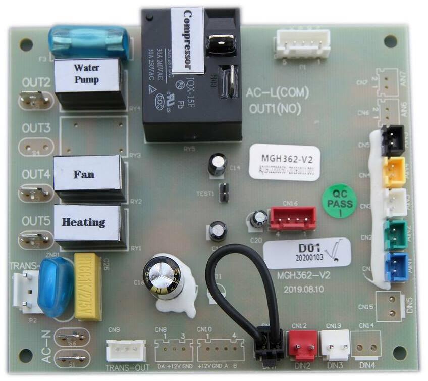 Aqua Mini Leiterplatte für Wärmepumpe Poolheizung