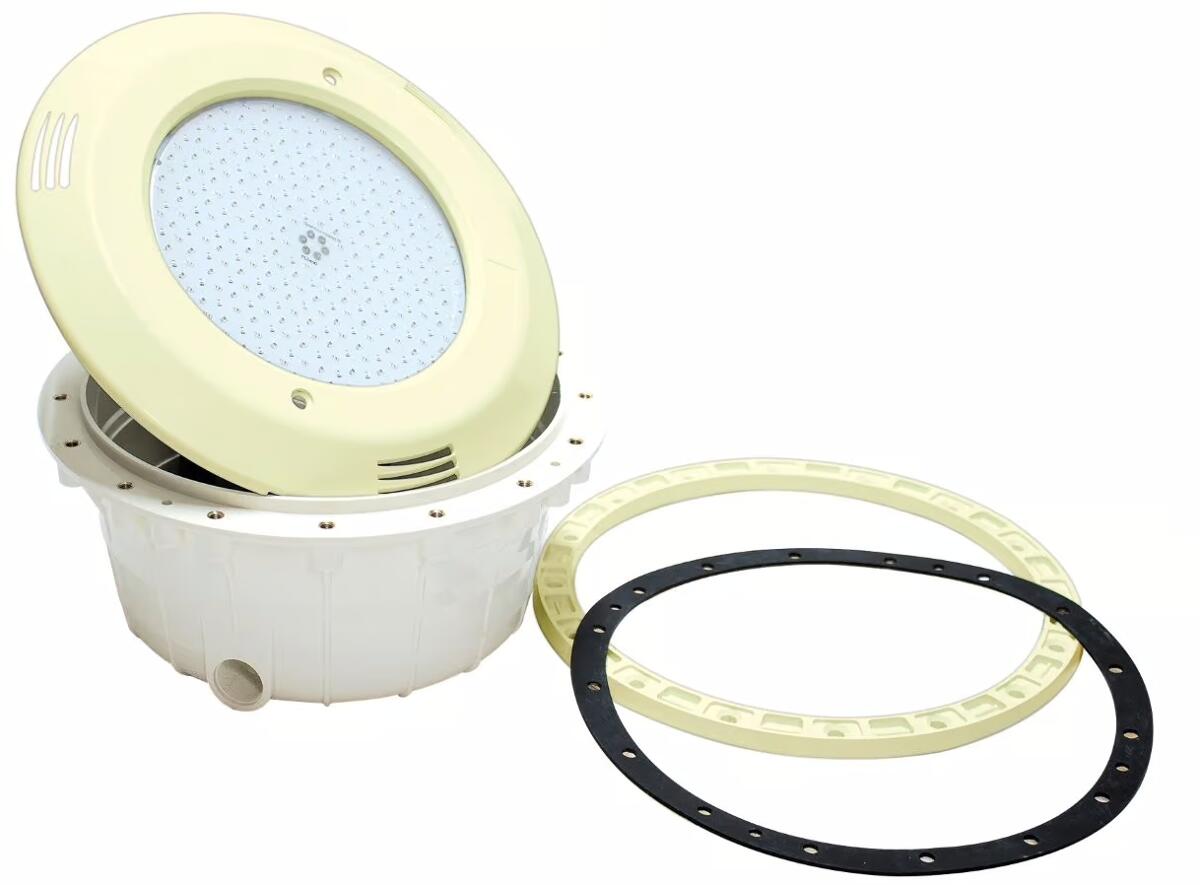 Vagner Pool Unterwasserscheinwerfer VA PF, LED, 33 Watt, 12V, weiß, Blende sandfarben