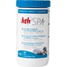 hth Spa Chlor Multifunktions-Tabletten 20g, 1,2kg