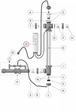 Blue Lagoon Lampenlebensdaueranzeige für AOP Ozon & UV-C 2.0 Sterilisator