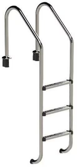 Future Pool Comfort 300 Einbauleiter V2A, 3-stufig, Ø 43mm, bis 120cm Beckentiefe