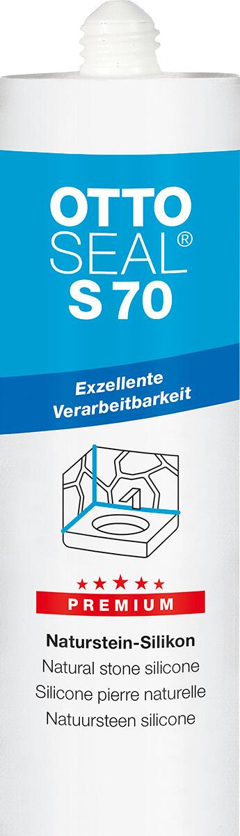 Ottoseal S 70 Premium-Naturstein-Silikon, 310ml, weiß