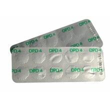 hth Ersatz-Tabletten für Pooltester Wasseranalyse Gesamt-Chlor, DPD 4, 100 Stück