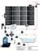 Oku Solarabsorber Set, 18-56m², Polyethylen