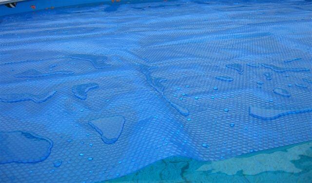 Future Pool Solarabdeckplane, rechteckig, 800x400cm, 400μ, mit Ösen/Zugseil, blau