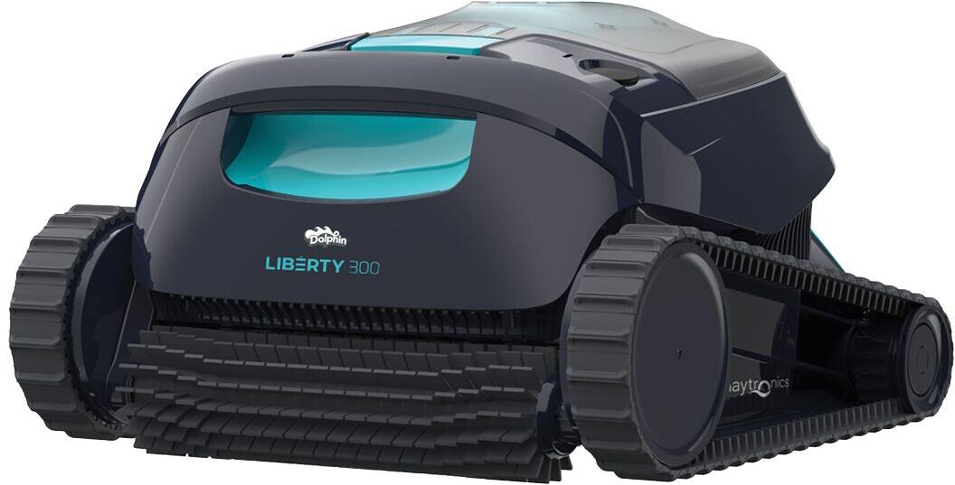 Maytronics Dolphin Liberty 300 Pool-Roboter Bodensauger, 50m² ClickUp, Eco Modus, schwarz