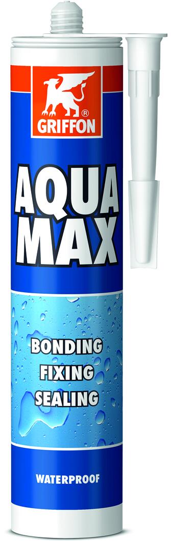 Griffon Aqua Max Dichtmasse für den Poolbau, grau, 415g