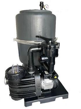 Future Pool FP 600 Sandfilteranlage mit Speck Bettar 14 Pumpe, 16m³/h bei 5m, Ø 600mm, 6-Wege-Ventil, 230V, grau