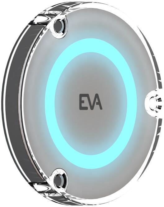 EVA SubAqua LED Unterwasserscheinwerfer, 40W, 24V DC, Kunststoff, mediterran, 30m Kabel