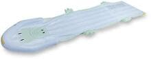 Swim Essentials Dreamscape Crocodile aufblasbare Wasserrutsche, ab 3 Jahren, 550x70cm, grün