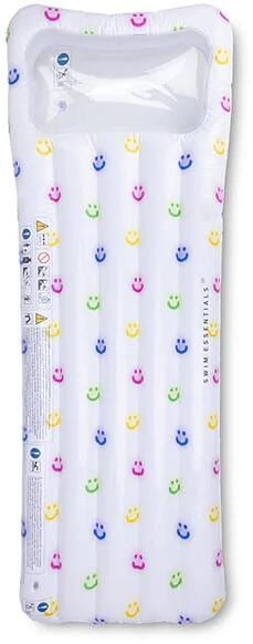 Swim Essentials Smile Luftmatratze, 177x67x19cm, multicolor