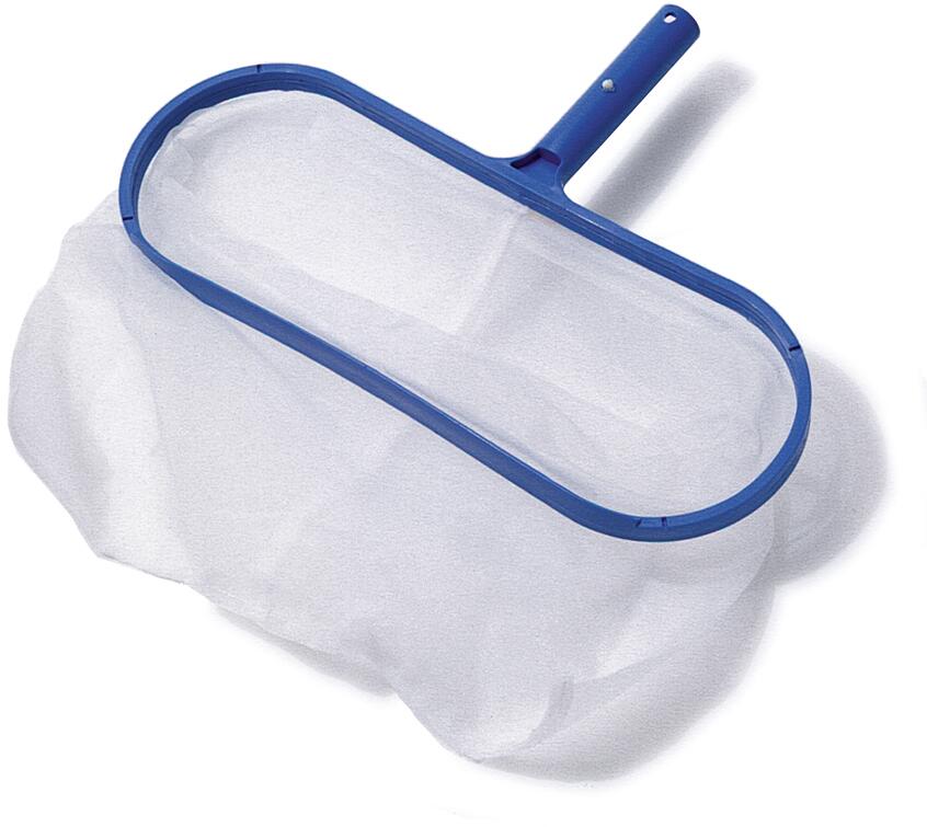 BWT 40421 Bodenkescher Poolkescher Poolreinigung aus PVC, Standard, blau