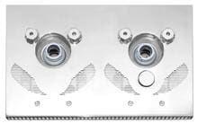 Uwe Jet Stream Bambo II Gegenstromanlage Fertigstellungskit, 3,5kW, 75m³/h, 400V, Edelstahl, mit Piezo-Schalter