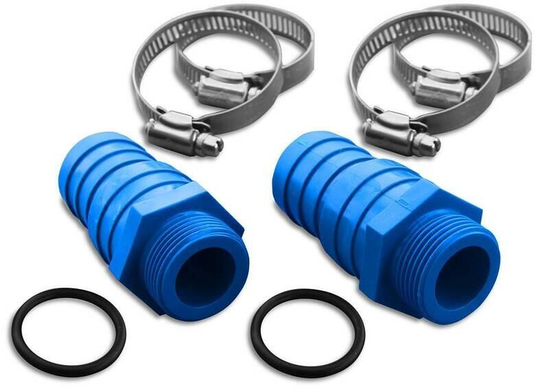 Aqua Mini Verschraubung für Wärmepumpe Poolheizung, ohne Dichtung