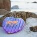 Swim Essentials Wild Heart Luftmatratze, 150x120cm, lila