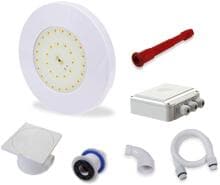 Duratech Duravision DVM LED Unterwasserscheinwerfer, 16W, 12V AC, Kunststoff, RGB