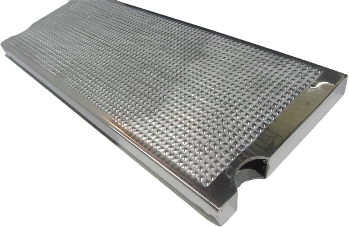Eichenwald Ideal Ersatz-Sicherheitsstufe für Poolleiter Adria, 18x48,5cm, schräg, V2A Edelstahl