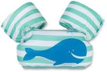 Swim Essentials Whaley Puddle Jumper Schwimmhilfe, 2-6 Jahre, grün/blau