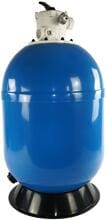 Peraqua Vienna 2 Filterkessel Filterbehälter, Top-Mount-Ventil, Ø 400mm, 1 1/2", 7m³/h, Polyester, blau