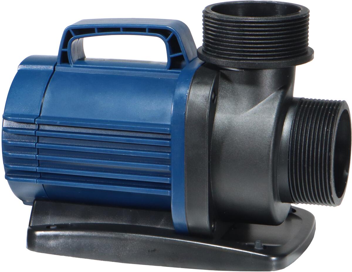 AquaForte DM-E-13000 Teichpumpe Filterpumpe, normalsaugend, 10m³/h bei 0m, 85W, 230V, schwarz/blau