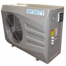 Infinity PoolPac/HPN Wärmepumpe, Titan-Wärmetauscher, Heiz-und Kühlfunktion, 230V, grau