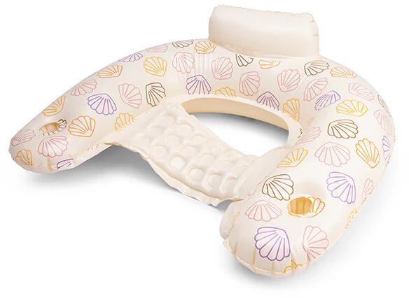Swim Essentials Sea Shells Water Lounge, 109x90cm, multicolor