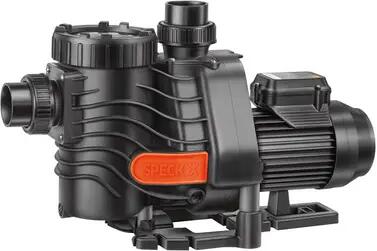 Speck Badu EasyFit 36 Filterpumpe, selbstsaugend, 36m³/h bei 8m, 2,1/1,8kW, 400V, schwarz